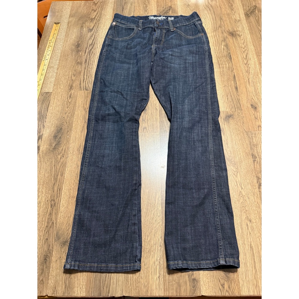 Wrangler Retro Jeans Mens Size 29x29.5? Slim Boot Jeans